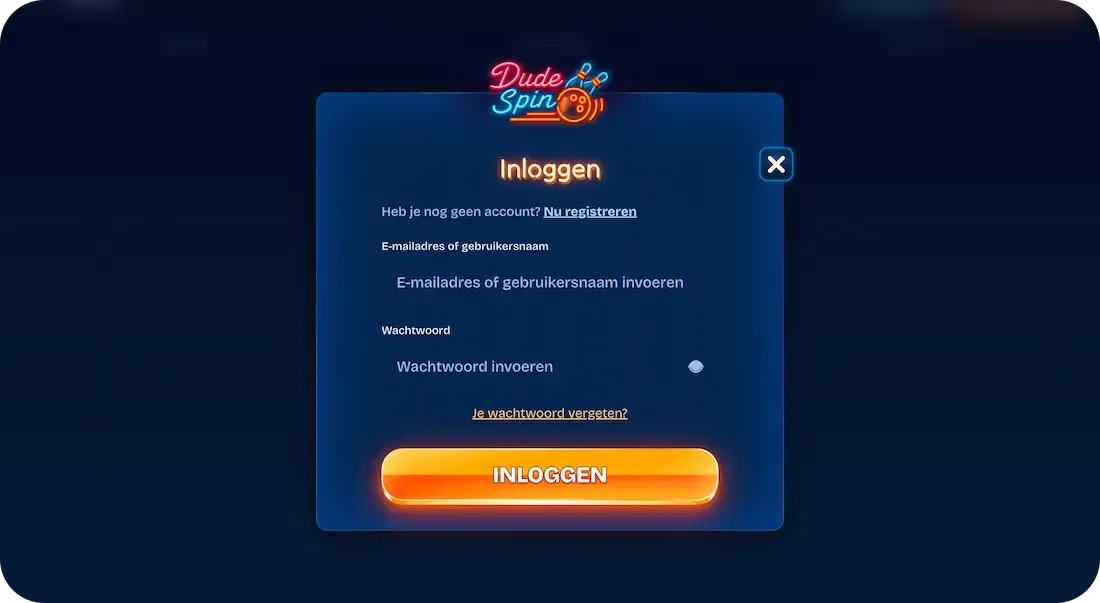 dudespin casino inloggen